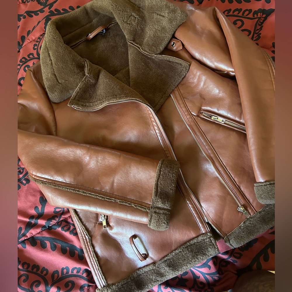 Petite Chocolate PU Aviator